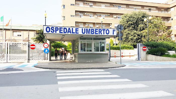 An archive image of the Umberto I hospital in Syracuse