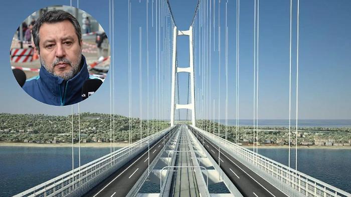 Salvini fissa il countdown: &laquo;Ponte sullo Stretto, cantieri aperti entro 15 mesi&raquo;