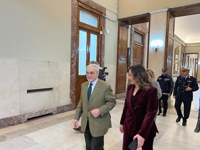 The Commissioner Mattei at Palazzo Zanca