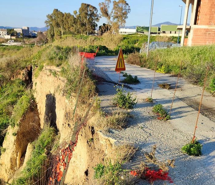 Landslide on Via Musso, the Municipality's Alarm: "Cyclone Harry Has Worsened the Instability"