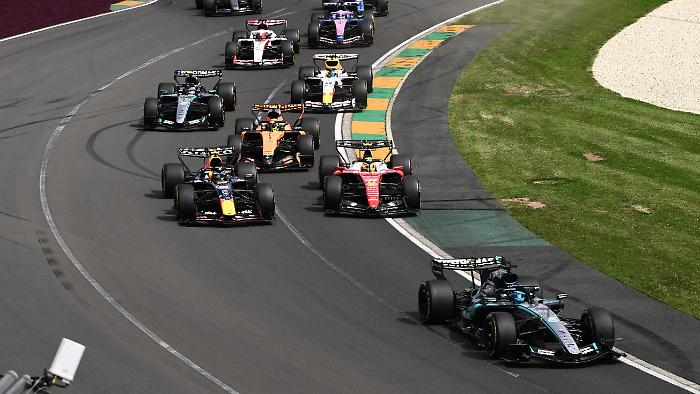 Australia, Mercedes restarts strongly: Russell ahead of Antonelli, Ferrari third with Leclerc