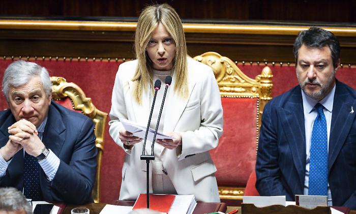 "The US-Israel intervention is outside international law": Giorgia Meloni's break in the Senate
