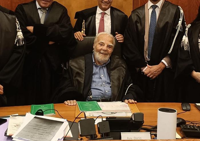 Farewell to Manlio Gallo: the historic honorary president of the Palermo Bar Association passes away at 94