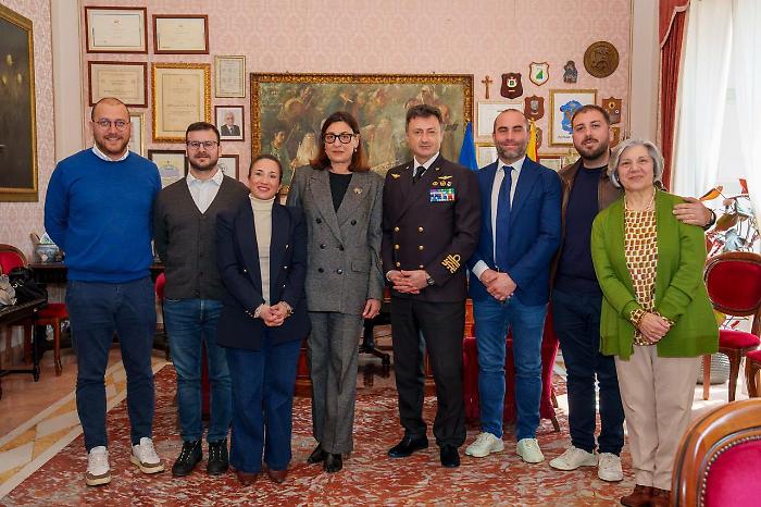 Modica, at the City Hall the visit of the commander of MariSicilia