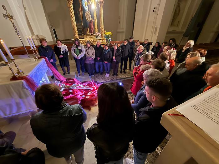 The Adoration of the Cross in the Mother Church and the Feast of Saint Joseph in Giarratana are experiencing their peak phases.