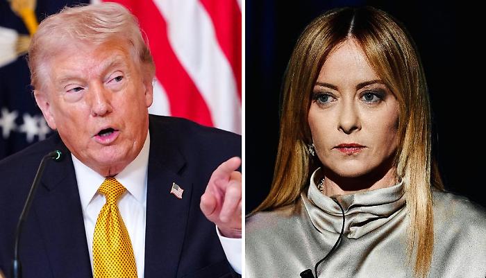 Trump in the Strait of Hormuz is not giving up and is aiming for a sort of "board" of allies. Meloni: "A step forward would be involvement"