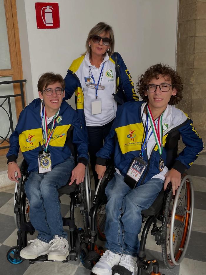 The Sicilian Lions bring wheelchair hockey to Pierluigi Diaco's living room on Rai2