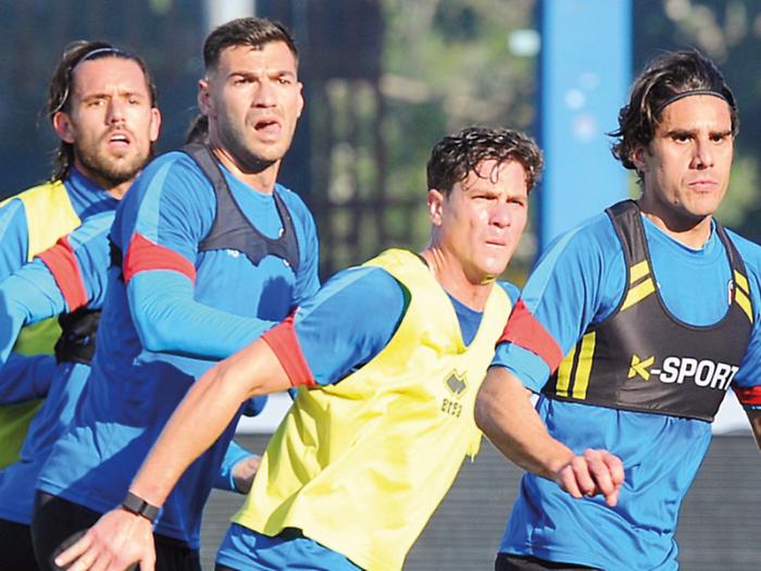 Catania in training
